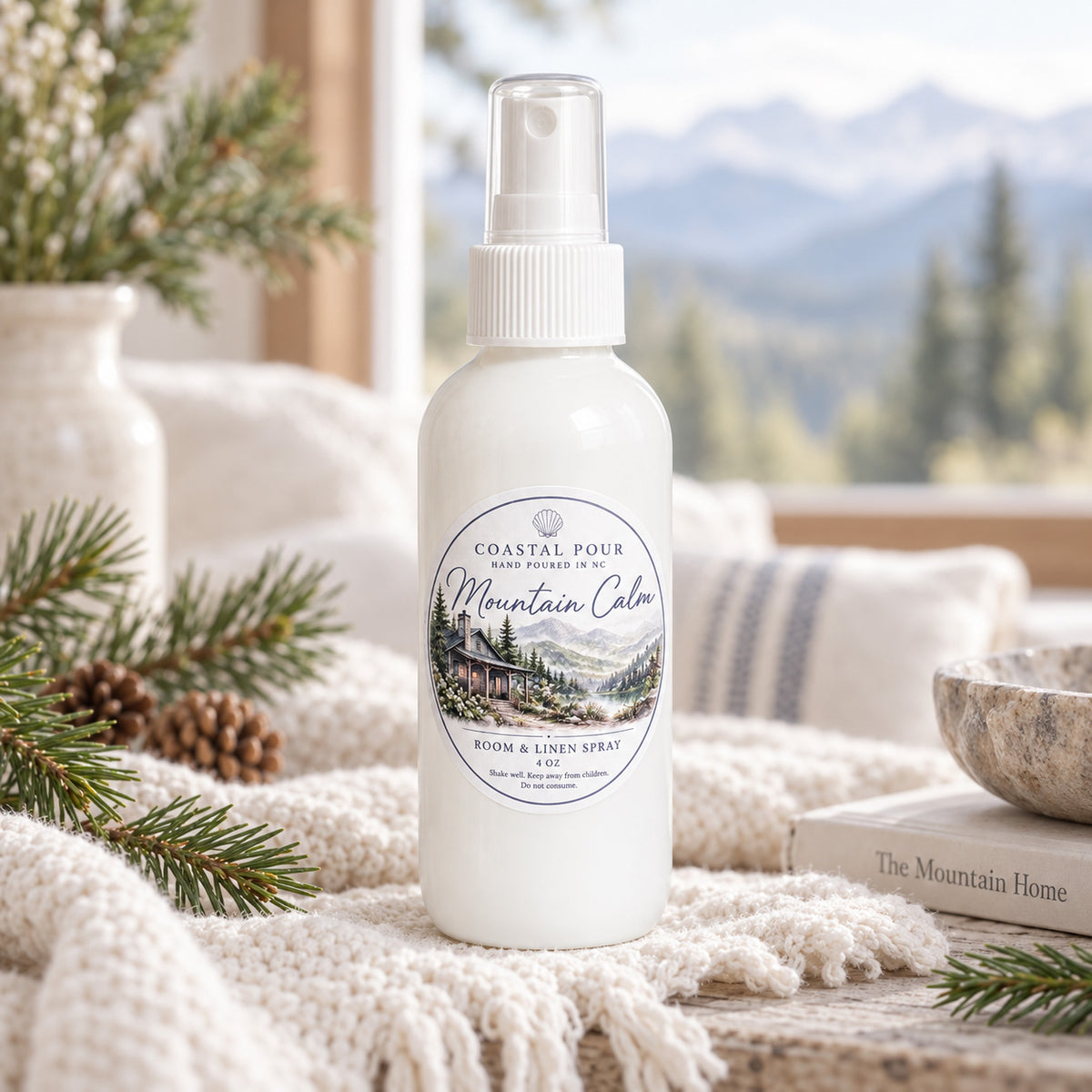 Mountain Calm Room & Linen Spray
