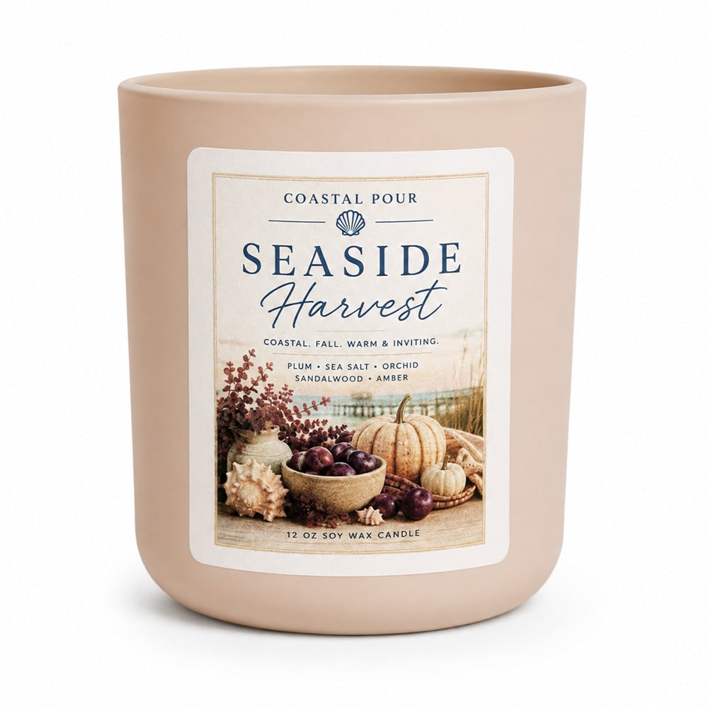 Seaside Harvest 12 Oz Candle