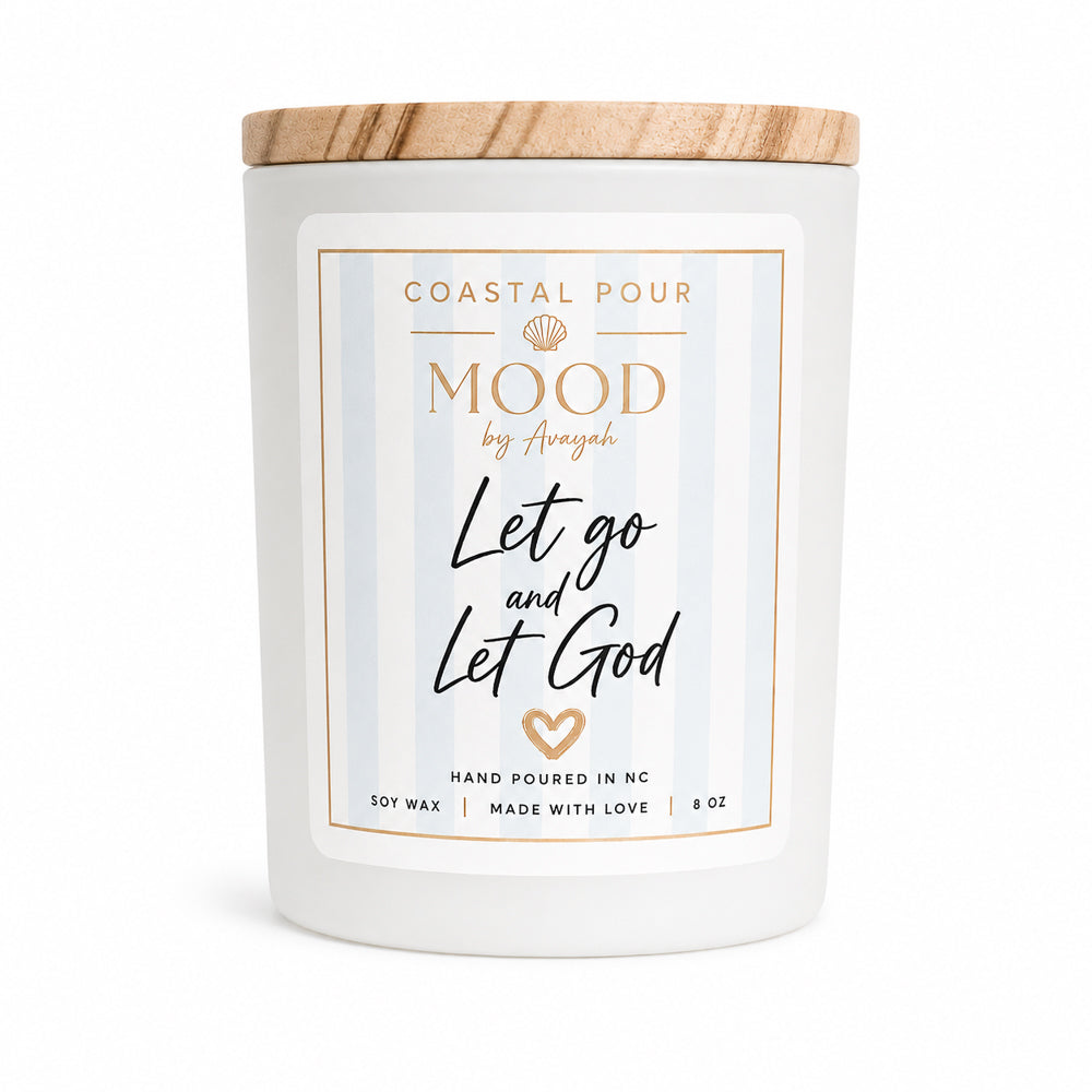 Let Go & Let God 8 Oz Candle